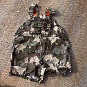 Kids Camouflage Overalls
